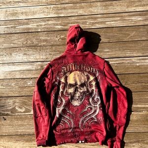 AFFLICTION Zip Up Hoodie